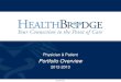 Health Bridge 2013 Portfolio Overview