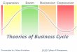 Theories of business cycle/Trade cycle