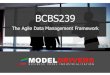ModelDrivers the BCBS239 agile data management framework