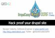 Hack Proof Your Drupal Site