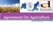 Wto agreement on agriculture