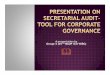 Project_Secretarial Audit-Tool for Corporate Governance