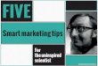 Five guerilla marketing tips for the uninspired scientist