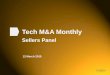 2015 Tech M&A Monthly - Sellers Panel