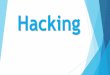 Hacking & its types