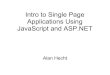 Intro to SPA using JavaScript & ASP.NET