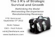 Rohit Talwar- The 3 R's of Strategic Survival & Growth for FTE Keynote Vancouver 6/9/12
