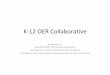 K12 OER Collaborative