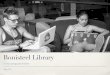 Bonisteel Library 5-year program review
