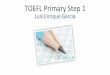 TOEFL Primary Step1 Reading Practice