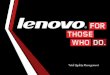 Lenovo TQM presentation