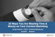 Pubcon 10 Ways You are Wasting Time and Money on Content Marketing