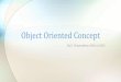 Object Oriented Concept