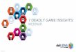 7 Deadly Game Insights: Webinar Slides