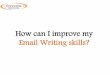 Demo of our "Enhance Your English" Course - Module 3 (Email Writing Skills)