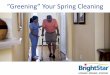 "Greening" Your Spring Cleaning