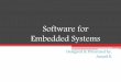 Software for embedded systems complete