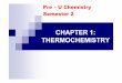 Chemistry Form 6 Semester 2 CHAPTER !