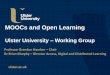 MOOCs OERs and the Research-Teaching Nexus