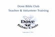 Dove bible club orientation final