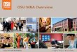 Oregon State MBA overview