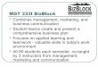 Research Needs Assessment in MGT 333I Bizblock