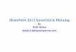 SharePoint 2013 governance model