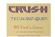 Crush -The Tech Quizzing Guide