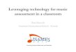 Leveraging Technology in a Music Classroom