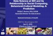 Data Science at NIH and its Relationship to Social Computing, Behavioral-Cultural Modeling, & Prediction