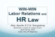 Win-WIN Labor Relations and HR Law (version April 29-30, 2015)