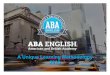 Unique English Learning Method -  ABA English