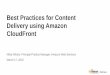 AWS Webcast - Best Practices for Content Delivery using Amazon CloudFront