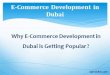Why e commerce development in dubai is getting popular