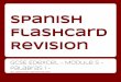 Spanish flashcard revision - GCSE edexcel - module 5 - palabras 1 - Trabajo