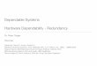 Dependable Systems - Hardware Dependability with Redundancy (14/16)