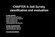 Soil Survey, Classification and Evaluation