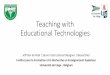 Active Learning and Educational Technologies
