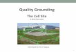 Quality Grounding-The Cell Site
