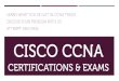 Cisco CCNA Certification Exams