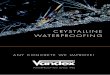Vandex Crystalline Waterproofing