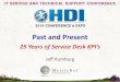 Past and present | 25 years of Service Desk KPIs
