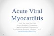 Acute viral  myocarditis