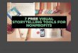 7 Free Visual Storytelling Tools for Nonprofits (by @wediditnyc)