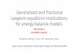 2014 tromso generalised and fractional Langevin equations implications for energy balance models