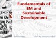 Fundamentals of Environmental Management and sustainable development