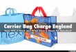 How will the Carrier Bag Charge Work in England?