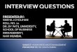 Interview Questions- Human Resource Management