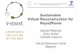 Sustainable virtual reconstruction for the Keys2Rome exhibitions