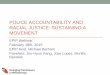 Webinar Recap: Police Accountability and Racial Justice: Sustaining a Movement